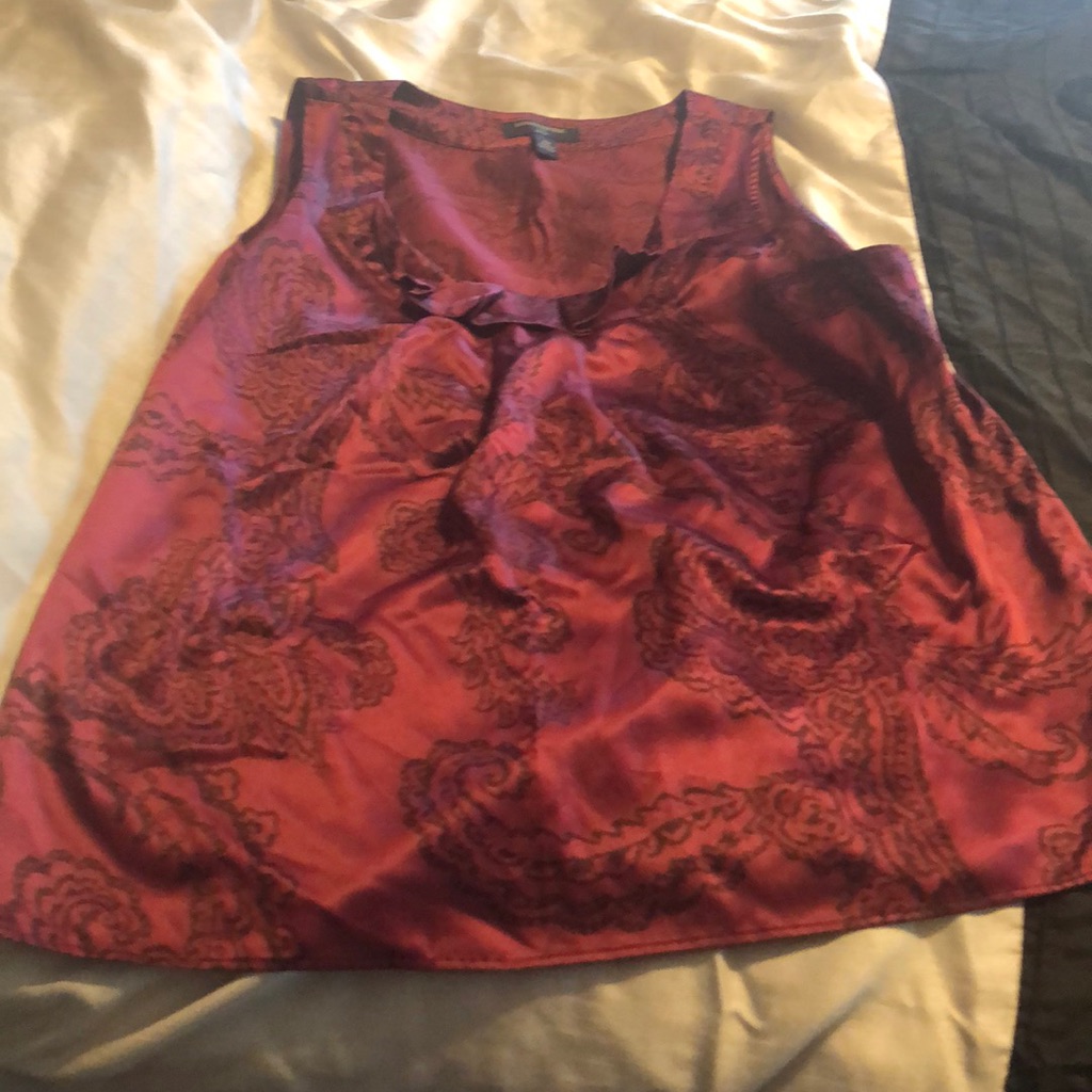 Tank Top Silk Top